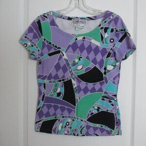 designer printed cotton t-shirt